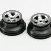 Traxxas Traxxas Wheels, Sct Satin Chrome, Beadlock Style, Dual Pro