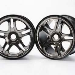 Traxxas Traxxas Wheels, SS (split Spoke) 3.8' (black Chrome) (2) (