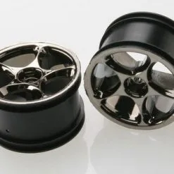 Traxxas Traxxas Wheels, Tracer 2.2' (black Chrome) (2) (Bandit Rea