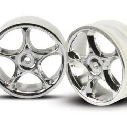 Traxxas Traxxas Wheels, Tracer 2.2'' (chrome) (2) (Bandit Front)
