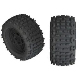 Arrma Arrma AR550050 Backflip LP 4S Tire 3.8 Glued Black (2)