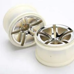 Traxxas Traxxas Wheels, Twin-Spoke 2.8" (chrome) (nitro Front) (2)