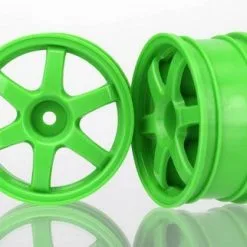 Traxxas Traxxas Wheels, Volk Racing TE37 (green) (2)
