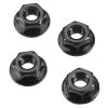 Arrma Arrma AR708003 Serrated Flange Wheel Nut 4mm (4)