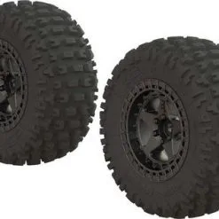 Arrma Arrma Dboots 'Fortress SC' Tire Set Glued Gun Metal (2)