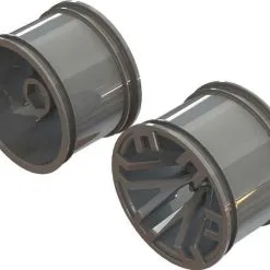 Arrma Arrma MT 2.8" Wheel 14mm Hex Gun Metal (2)