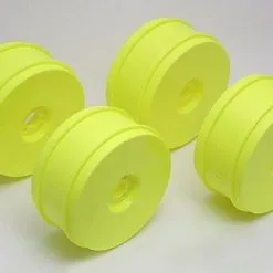 Associated Associated 1/8 Buggy Wheels, 83mm, Yellow: RC8 (4)