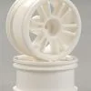 Associated Associated 21250 Front Spoke Wheel White 18B (2)