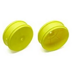 Associated Associated 61mm Front 4WD Buggy Wheels, Yellow