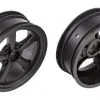 Associated Associated DR10 Drag Front Wheels, Black