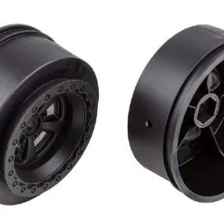Associated Associated DR10 Drag Rear Wheels, Black
