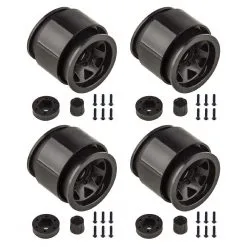 Associated Associated Enduro Trigon Wheels 1.55" Black