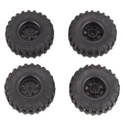 Associated Associated Enduro24 Wheels And Tires, Mounted
