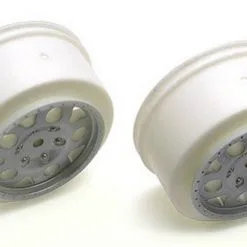 Associated Associated KMC Short Course Wheels (Silver) (2) (SC10 Rear) (