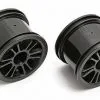 Associated Associated Rear Spoked Wheel (2) (Black)