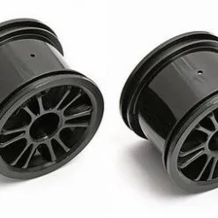 Associated Associated Rear Spoked Wheel (2) (Black)
