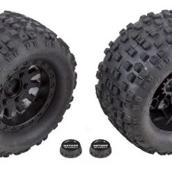 Associated Associated Rival MT10 Tires And Method Wheels, Mounted, Hex