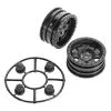 Axial Axial AX31094 1.9 Black Rock CRC Wheels (2)