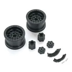 Axial Axial AX31178 2.2 Method Beadlock Wheels IFD Black (2)