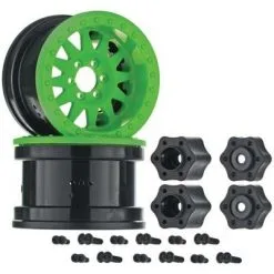 Axial Axial AX31363 2.2 Method Beadlock Wheel IFD Green (2)