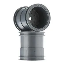 Axial Axial AX31464 2.2 Monster Truck Wheels 63mm Silver (2)