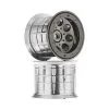 Axial Axial AX8017 Ovrsz Beadlock 8-HoleWheel17mm Blk Chrm (2)