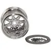 Axial Axial AX8043 Oversize Beadlock 8-Spoke Chrm (2)