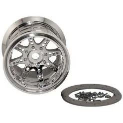 Axial Axial AX8043 Oversize Beadlock 8-Spoke Chrm (2)