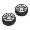 Dromida Dromida Wheel/Tire Set Touring (2)