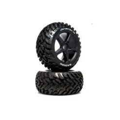 Duratrax Duratrax 1/8 BADGER Truggy Tire C2 Mounted 0 Offset (2)