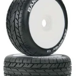 Duratrax Duratrax 1/8 Bandito Buggy Tire C2 Mounted White (2)