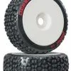Duratrax Duratrax 1/8 Derringer Buggy Tire Mounted White (2)