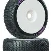 Duratrax Duratrax 1/8 Posse Buggy Tire C3 Mounted White (2)