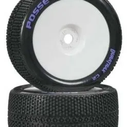 Duratrax Duratrax 1/8 Posse Truggy Tire C2 Mounted 0 Offset (2)