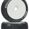 Duratrax Duratrax 1/8 Shotgun Buggy Tire C3 Mounted White (2)