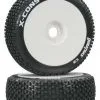 Duratrax Duratrax 1/8 X-Cons Buggy Tire C2 Mounted White (2)