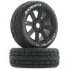 Duratrax Duratrax Bandito Buggy Tire C3 Mounted Spoke Black (2)