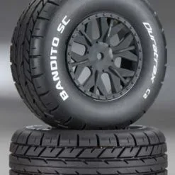 Duratrax Duratrax Bandito SC Tire C2 Mounted SC10 4x4 (2)