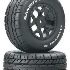 Duratrax Duratrax Bandito SC Tire C2 Mounted SCTE 4x4 (2)
