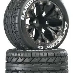 Duratrax Duratrax Bandito ST 2.8 2WD Mounted Front C2 Black (2)