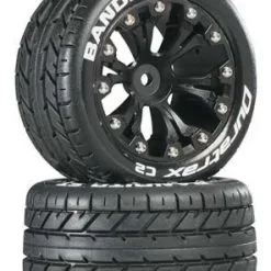 Duratrax Duratrax Bandito ST 2.8 2WD Mounted Rear C2 Black (2)