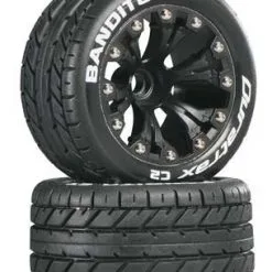 Duratrax Duratrax Bandito ST 2.8 Mounted 1/2" Offset C2 Blk (2)