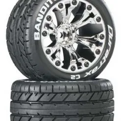 Duratrax Duratrax Bandito ST 2.8 Mounted 1/2" Offset C2 Chrm (2