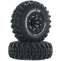 Duratrax Duratrax Deep Woods CR C3 Mntd 2.2" Crawler Black (2)