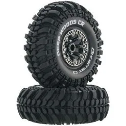 Duratrax Duratrax Deep Woods CR C3 Mntd 2.2" Crawler Blk/Chr (2)