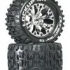Duratrax Duratrax Lockup MT 2.8" 2WD Mounted 1/2" Offset Chrm (2