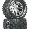 Duratrax Duratrax Lockup MT 2.8" 2WD Mounted Rear C2 Chrome (2)