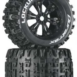 Duratrax Duratrax Lockup MT 3.8" Mounted Black (2)