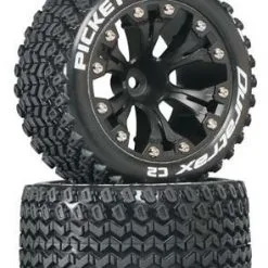 Duratrax Duratrax Picket ST 2.8 2WD Mounted 1/2" Offset Blk (2)