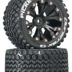 Duratrax Duratrax Picket ST 2.8 2WD Mounted Rear C2 Black (2)